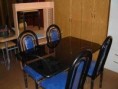 Juego de mesa de vidrio + 4 sillas $1082